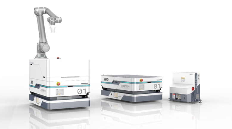 德扑之星數位開發的自主式移動機器人（AMR250M），搭配全向輪並結合AI演算法、2D LiDAR、3D攝影機等技術，協助客戶實現產線全自動化